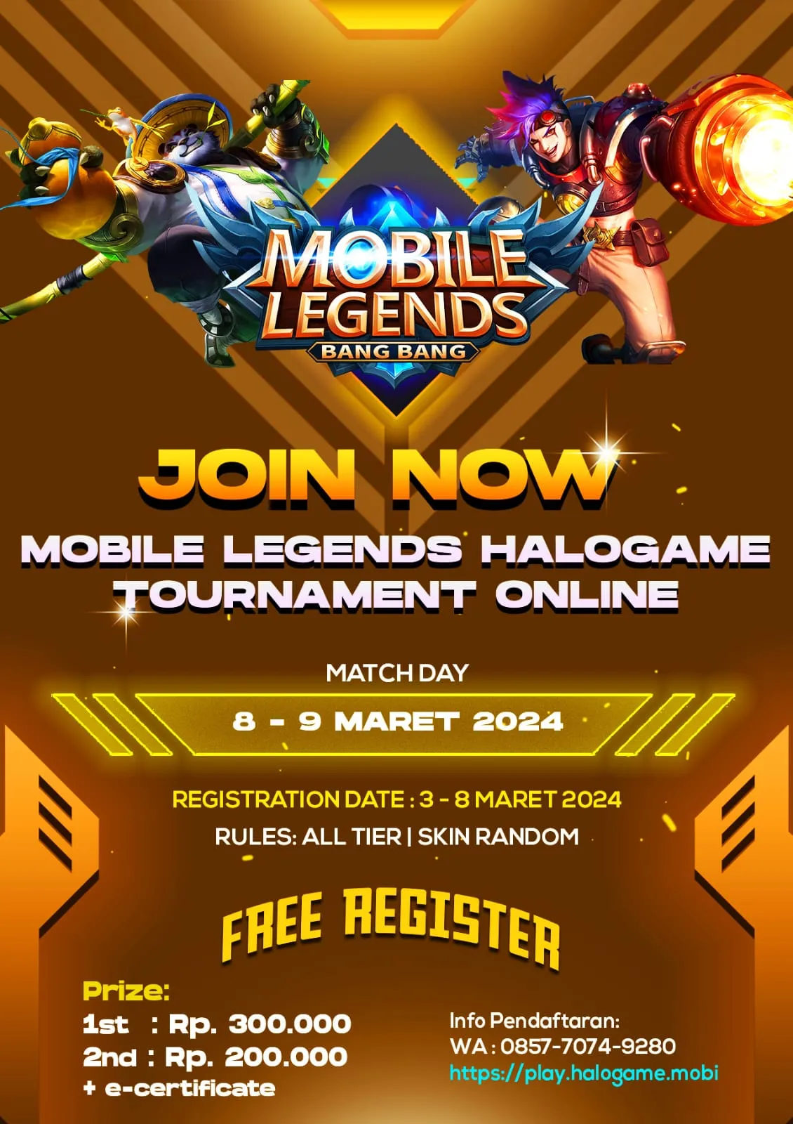 MLBB Tournament Halogame-Cas #1