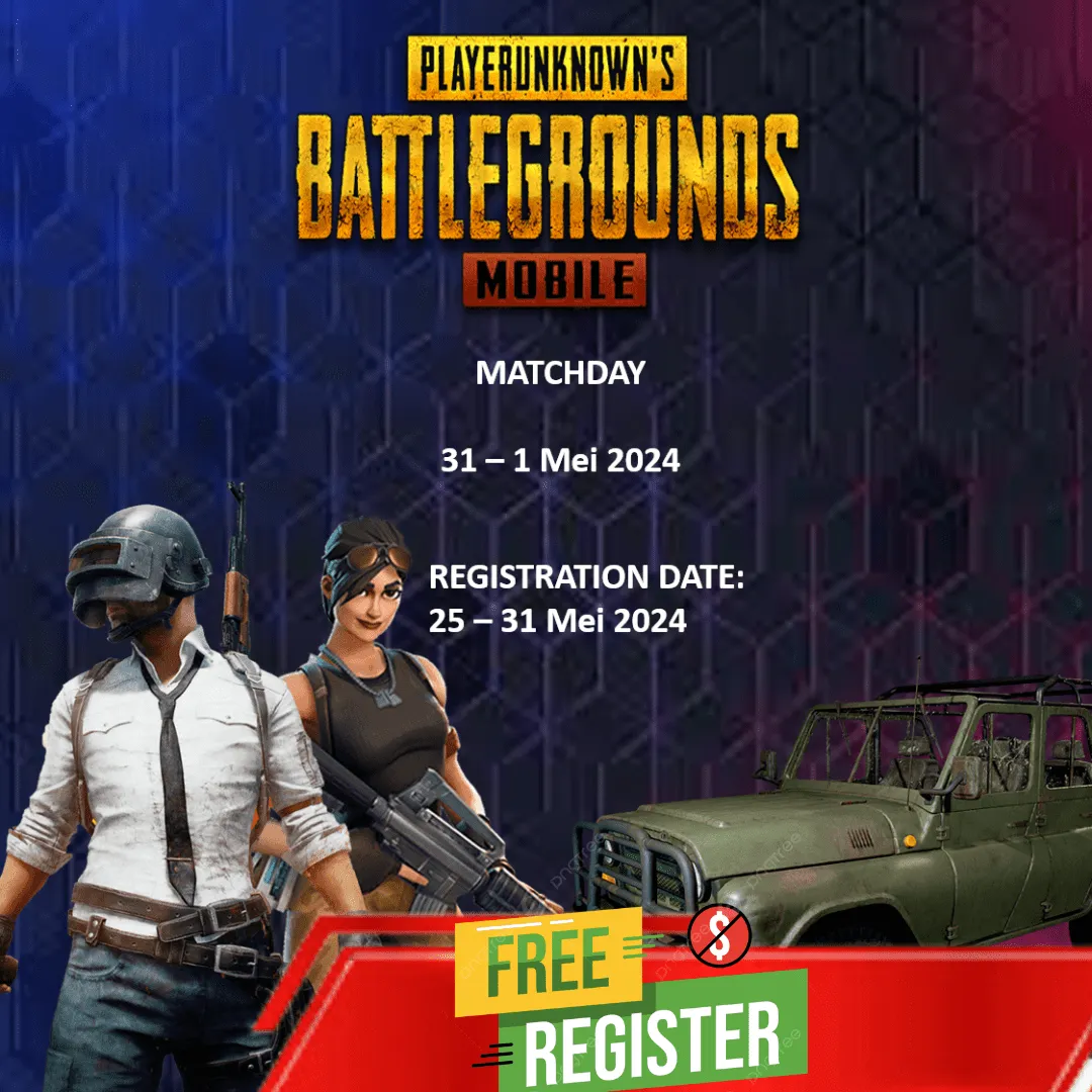 PUBGM TOURNAMENT MAY 2024 (Free Regist)
