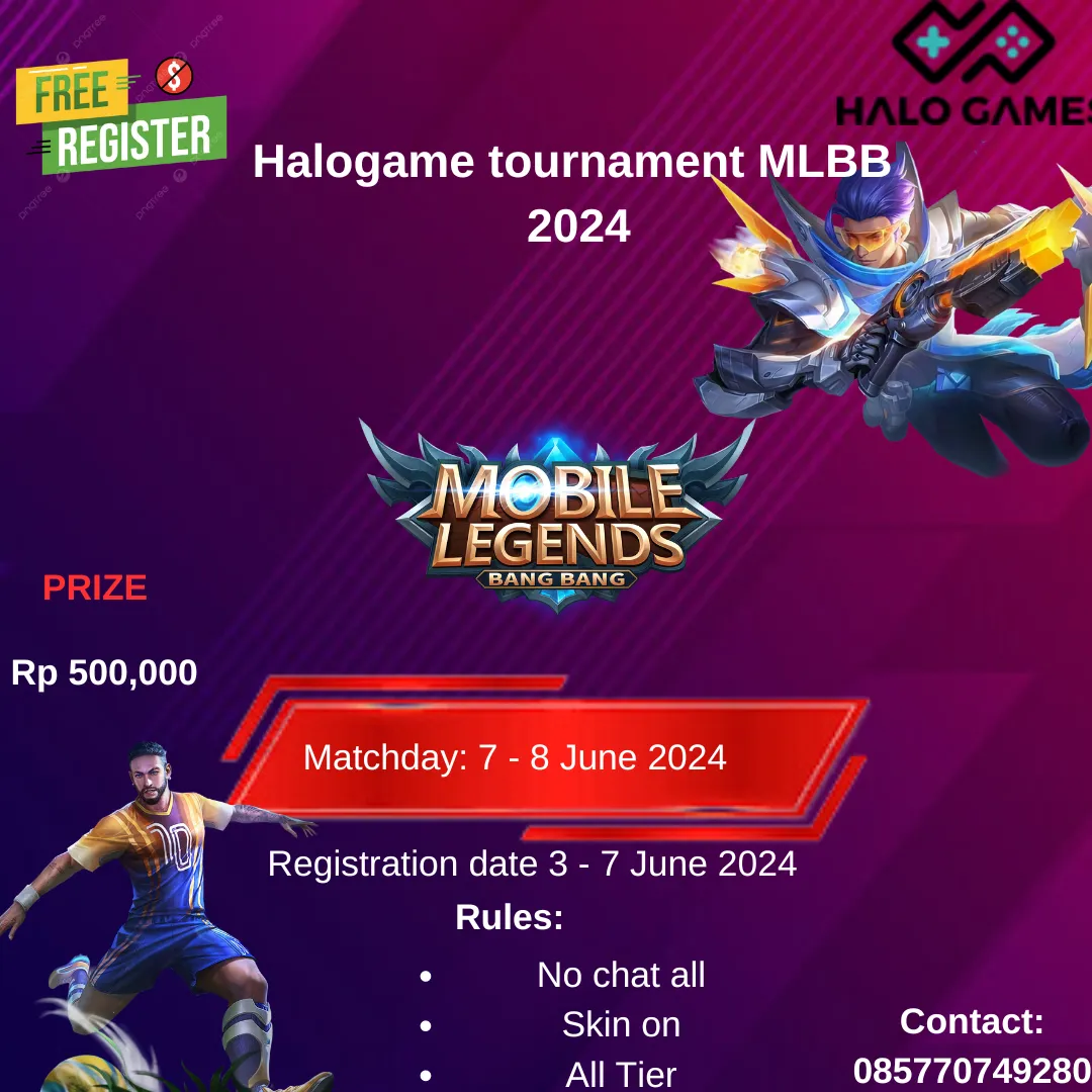 HALOGAME TOURNAMENT MLBB JUNE 2024