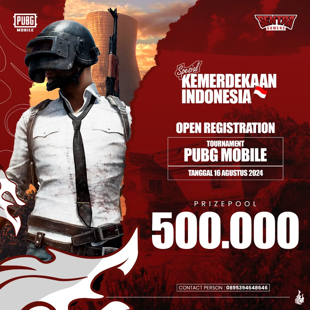 PUBG MOBILE SENTRA GAMERS TOURNAMENT SPECIAL HUT RI 79