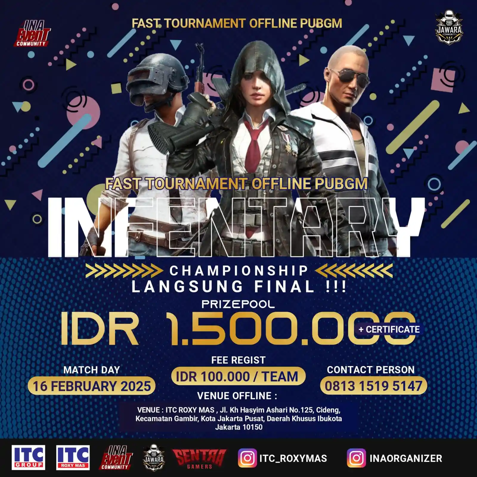 PUBG MOBILE ITC ROXY FAST TOUR