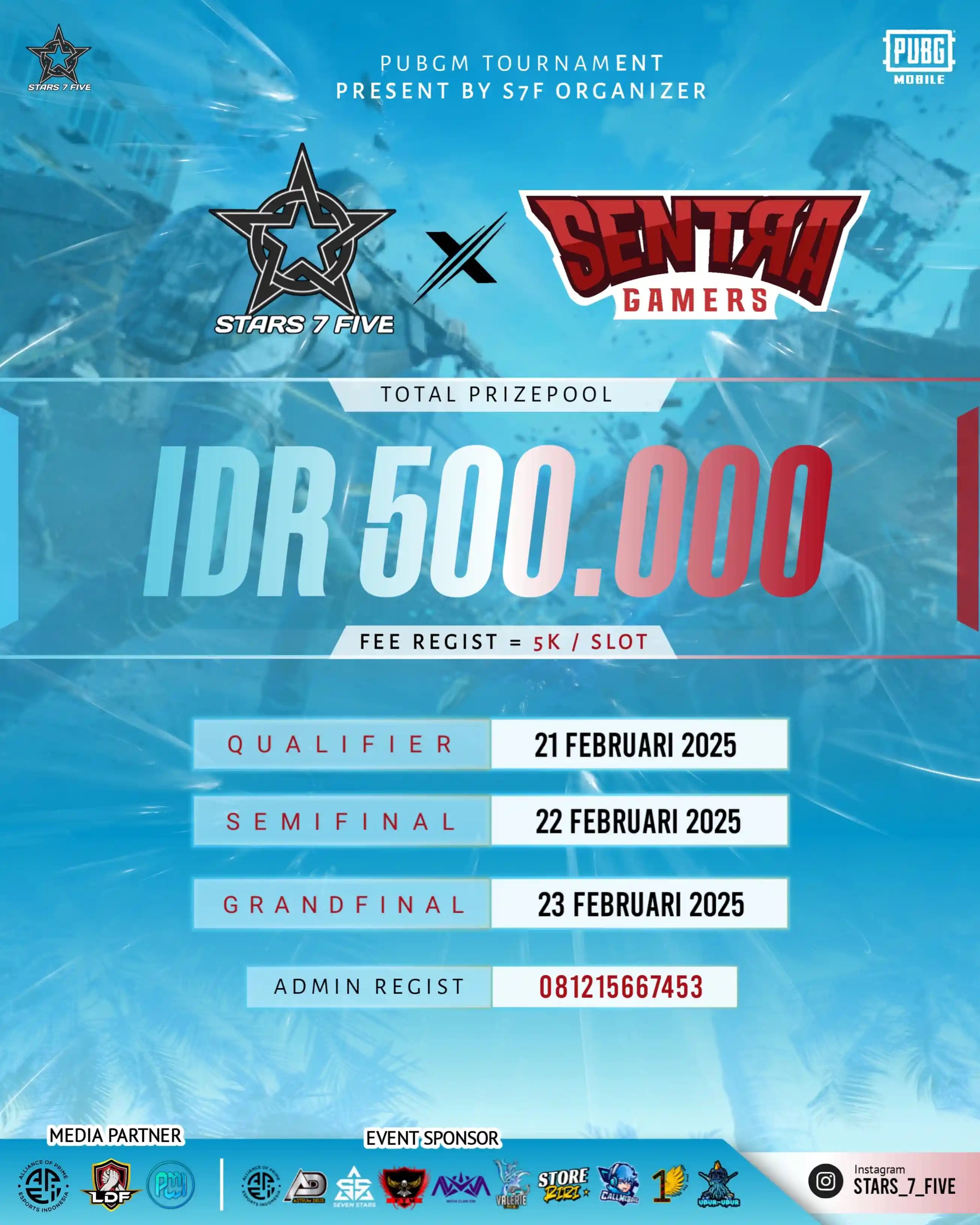 PUBG Mobile TOURNAMENT BY S7F ORGANIZER X SENTRA GAMERS