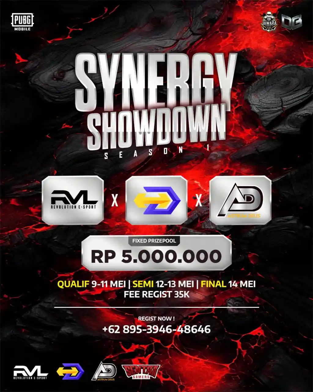 PUBG MOBILE ONLINE TOURNAMENT SYNERGY SHOWDOWN SEASON 1